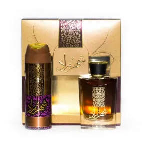 Lattafa Shahrazad 2 Pieces Gift set For ,Women , EDP 100 ml  200ml Deo