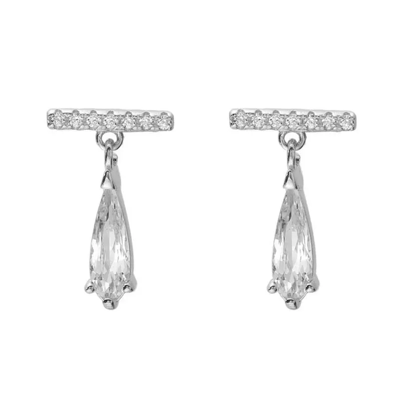 Liara Mini Crystal Drop Earrings