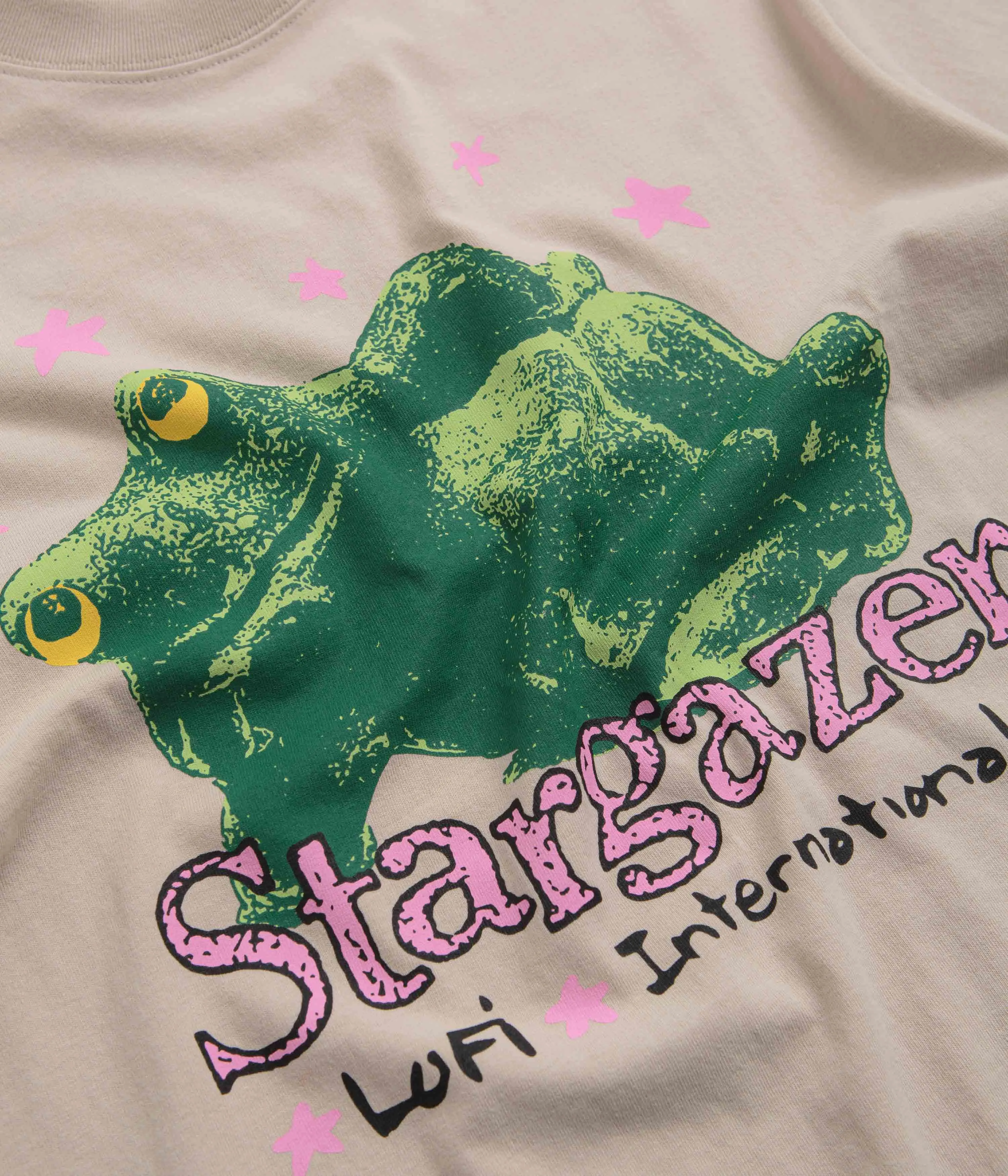 Lo-Fi Stargazer T-Shirt - Sand