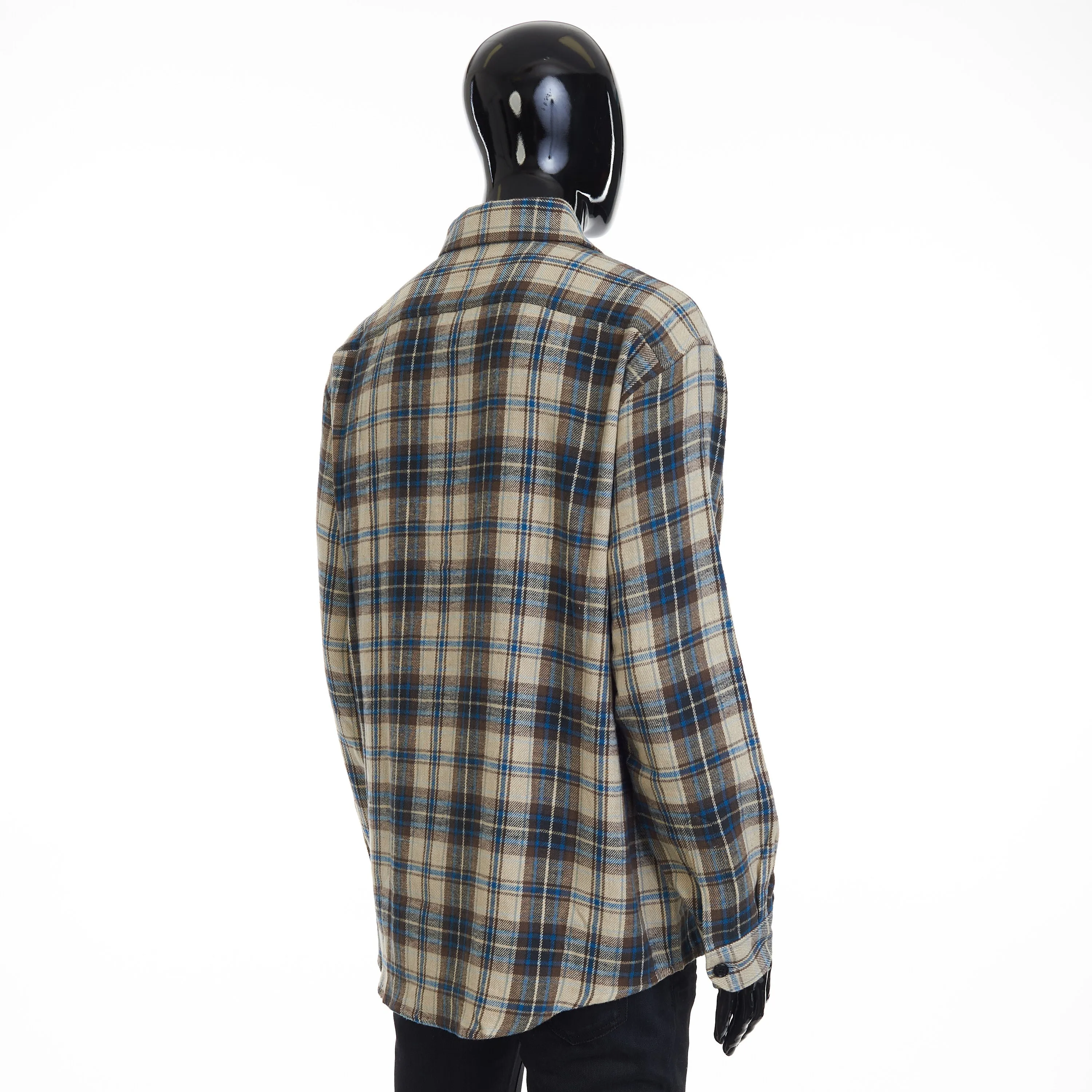 Loose Lumberjack Shirt - Checked Cotton