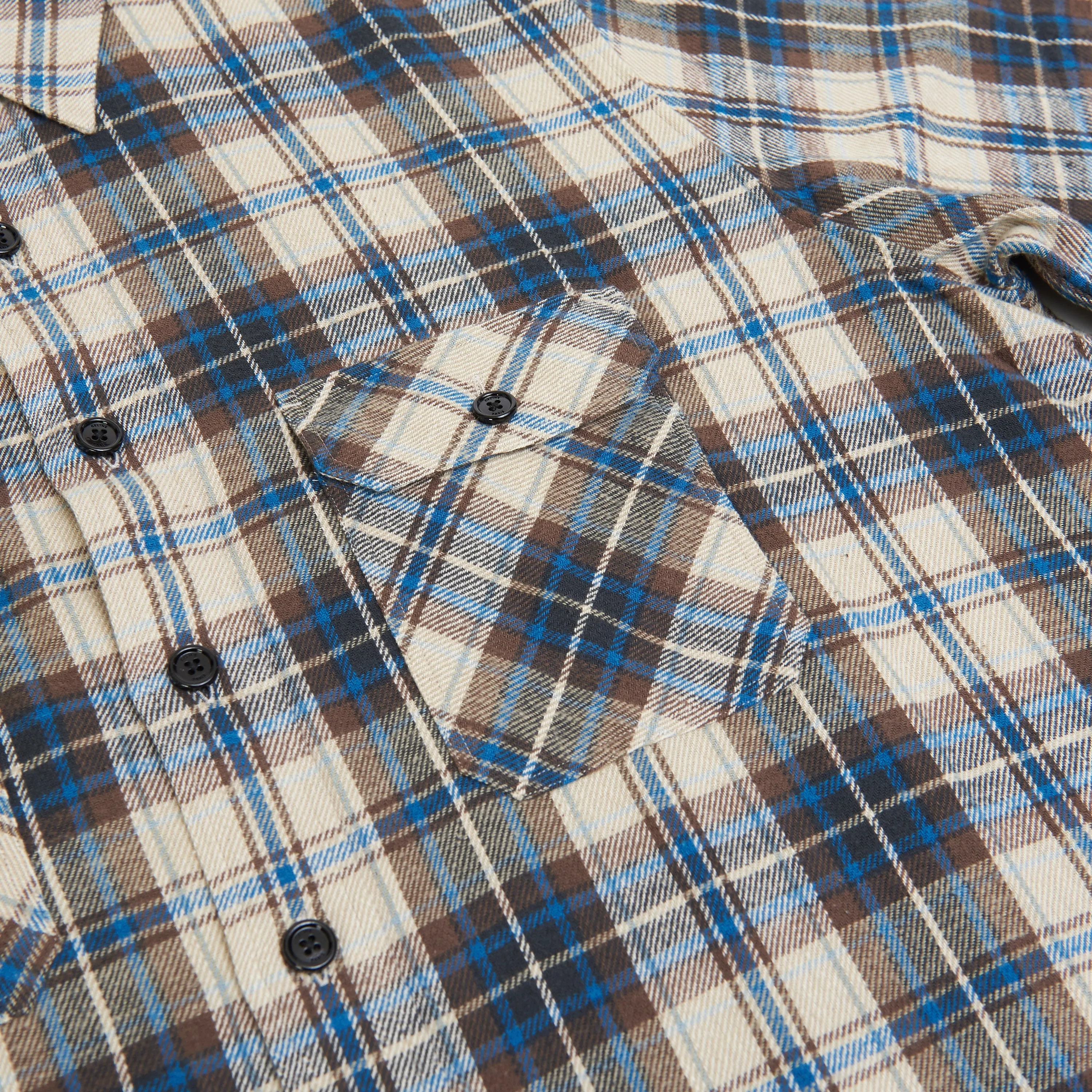 Loose Lumberjack Shirt - Checked Cotton