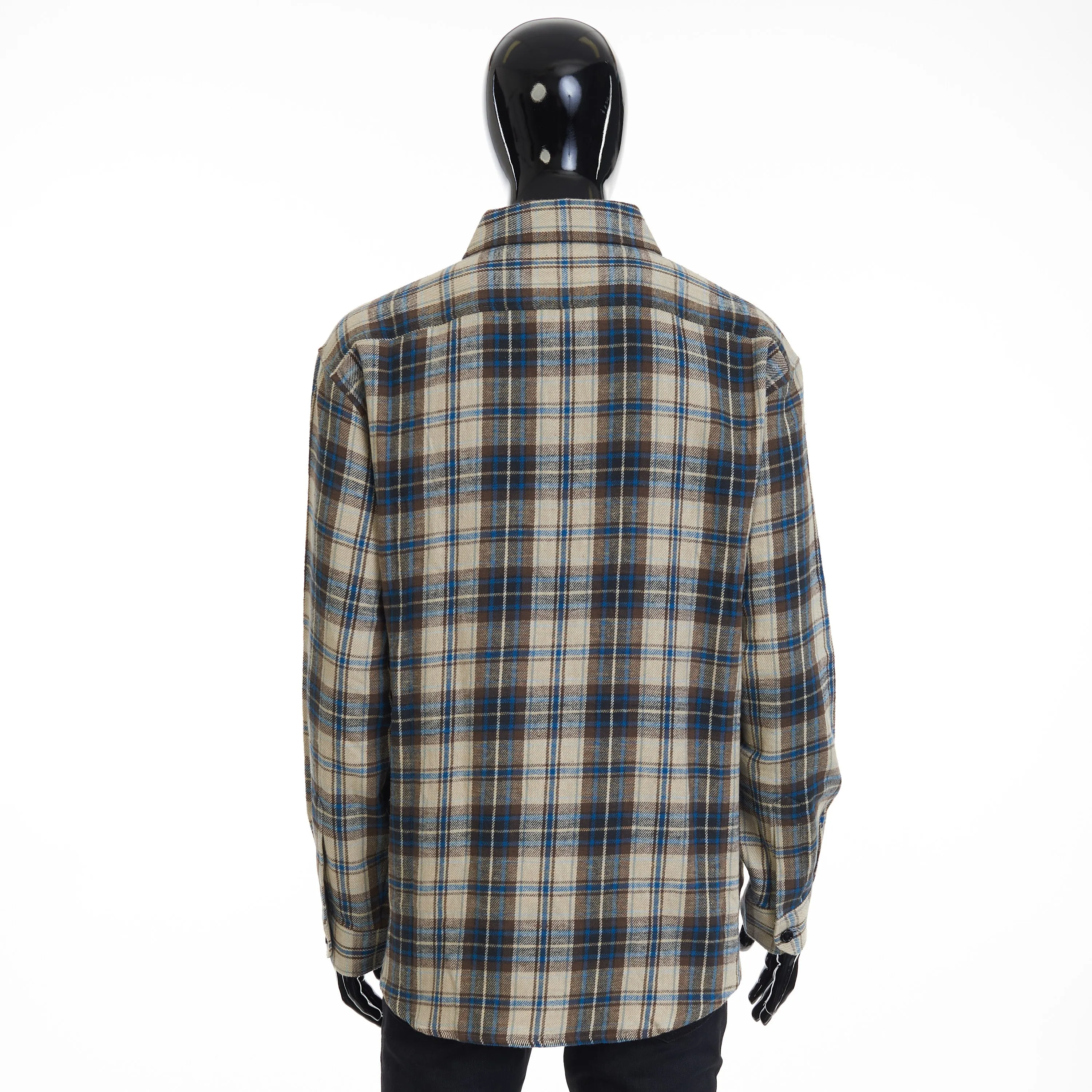 Loose Lumberjack Shirt - Checked Cotton