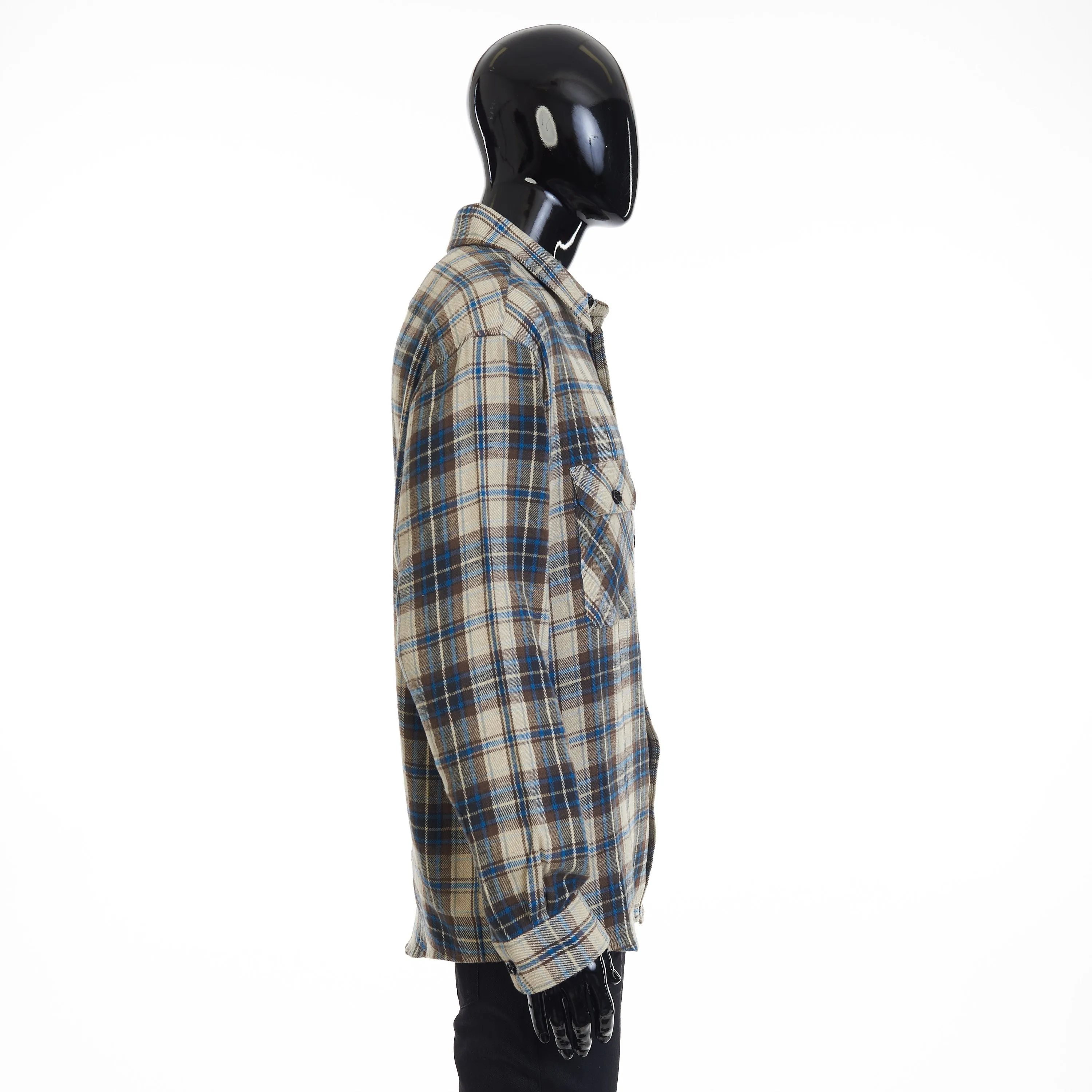 Loose Lumberjack Shirt - Checked Cotton