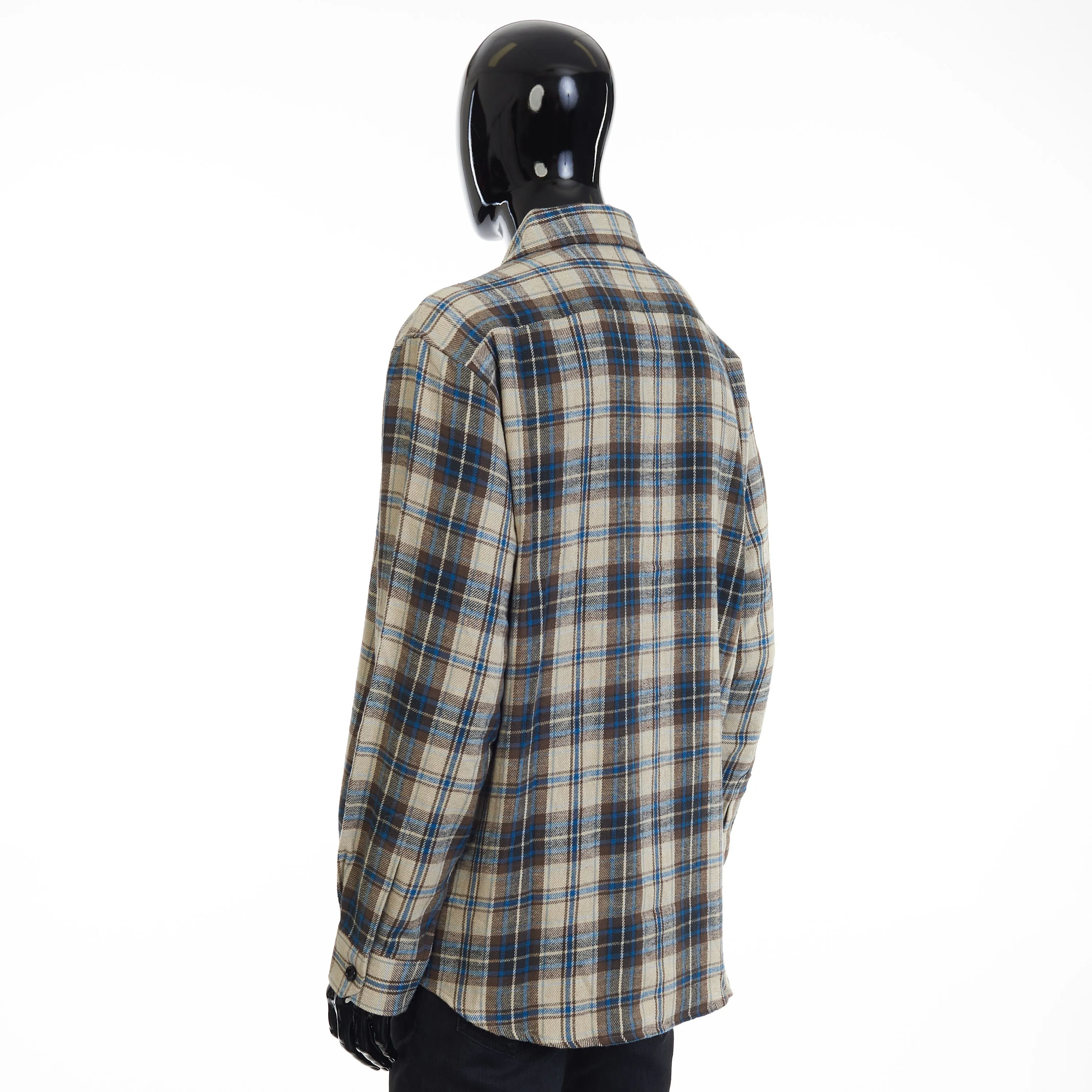 Loose Lumberjack Shirt - Checked Cotton