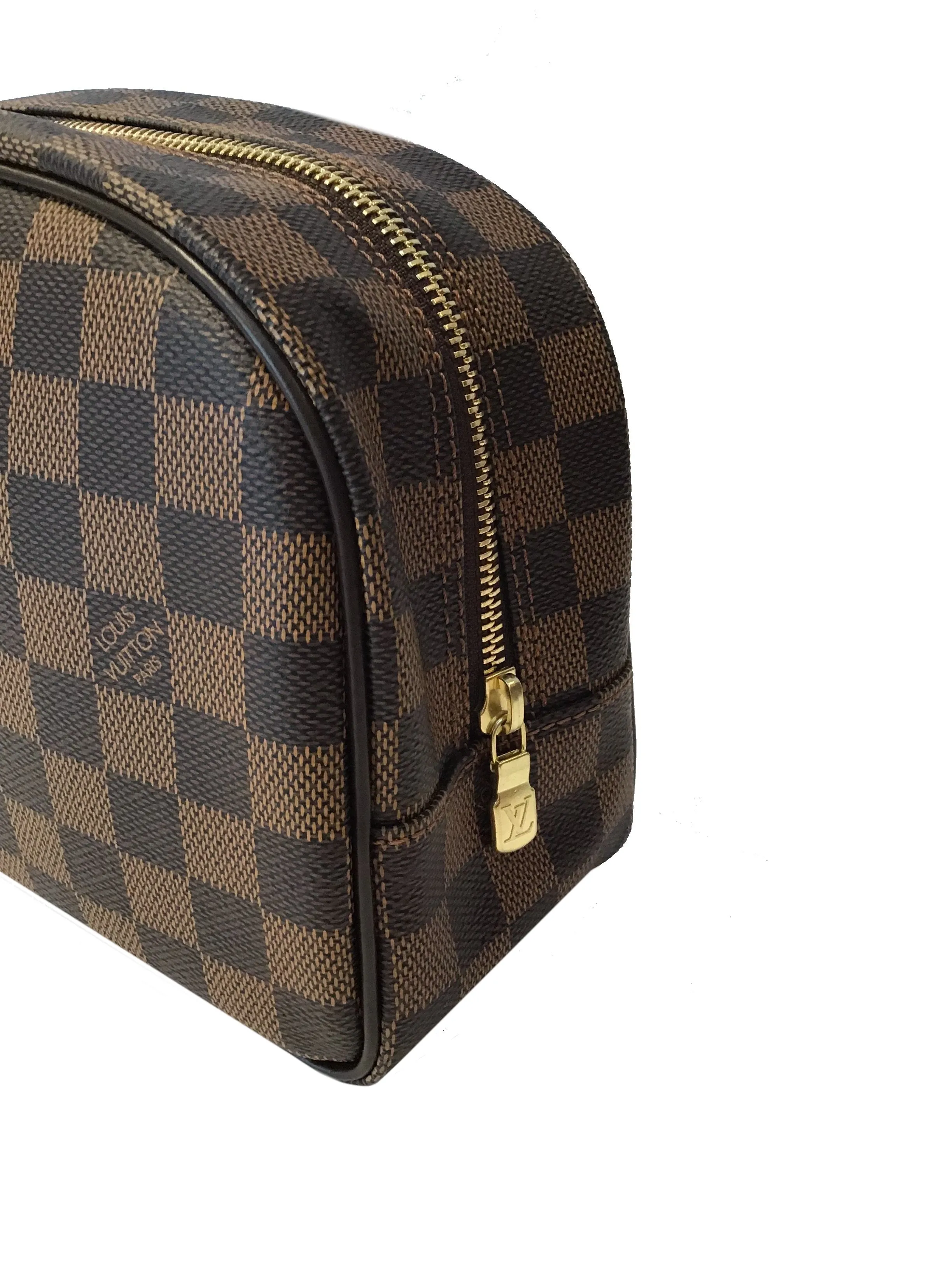 Louis Vuitton Damier Ebene Toiletry Case 25