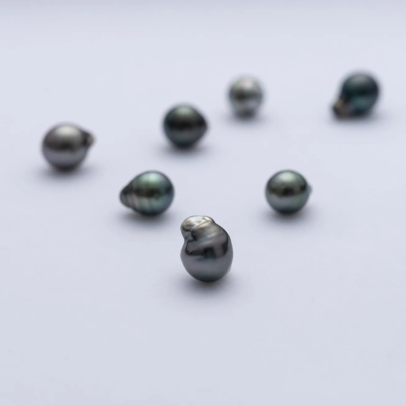 Low Grade Round Tahitian Pearls WA00055