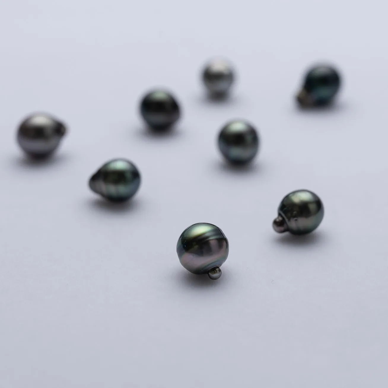 Low Grade Round Tahitian Pearls WA00055