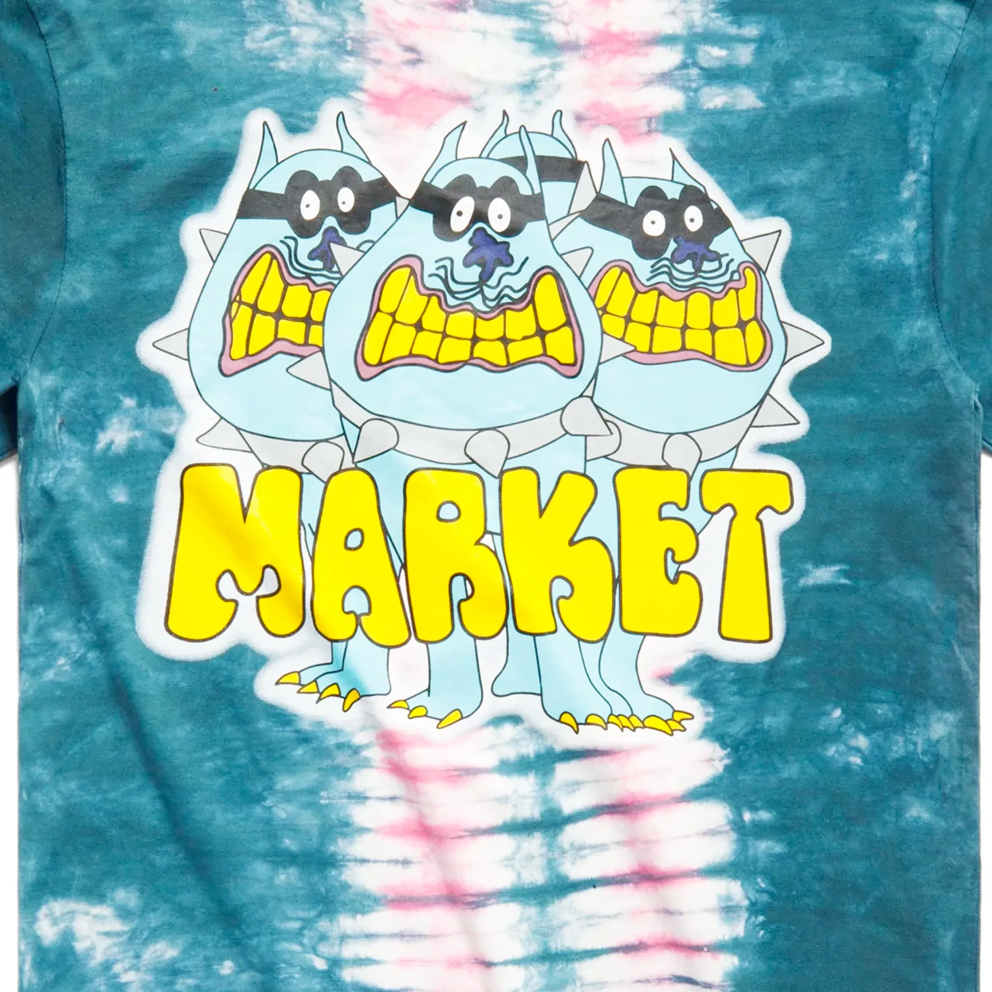 Market Yellow Submarine Mens Tie-Dye LS Tee