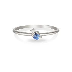 Mischa | blue sapphire & diamond