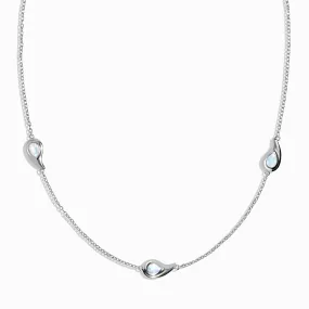 Moonstone Necklace - Drops Of Light