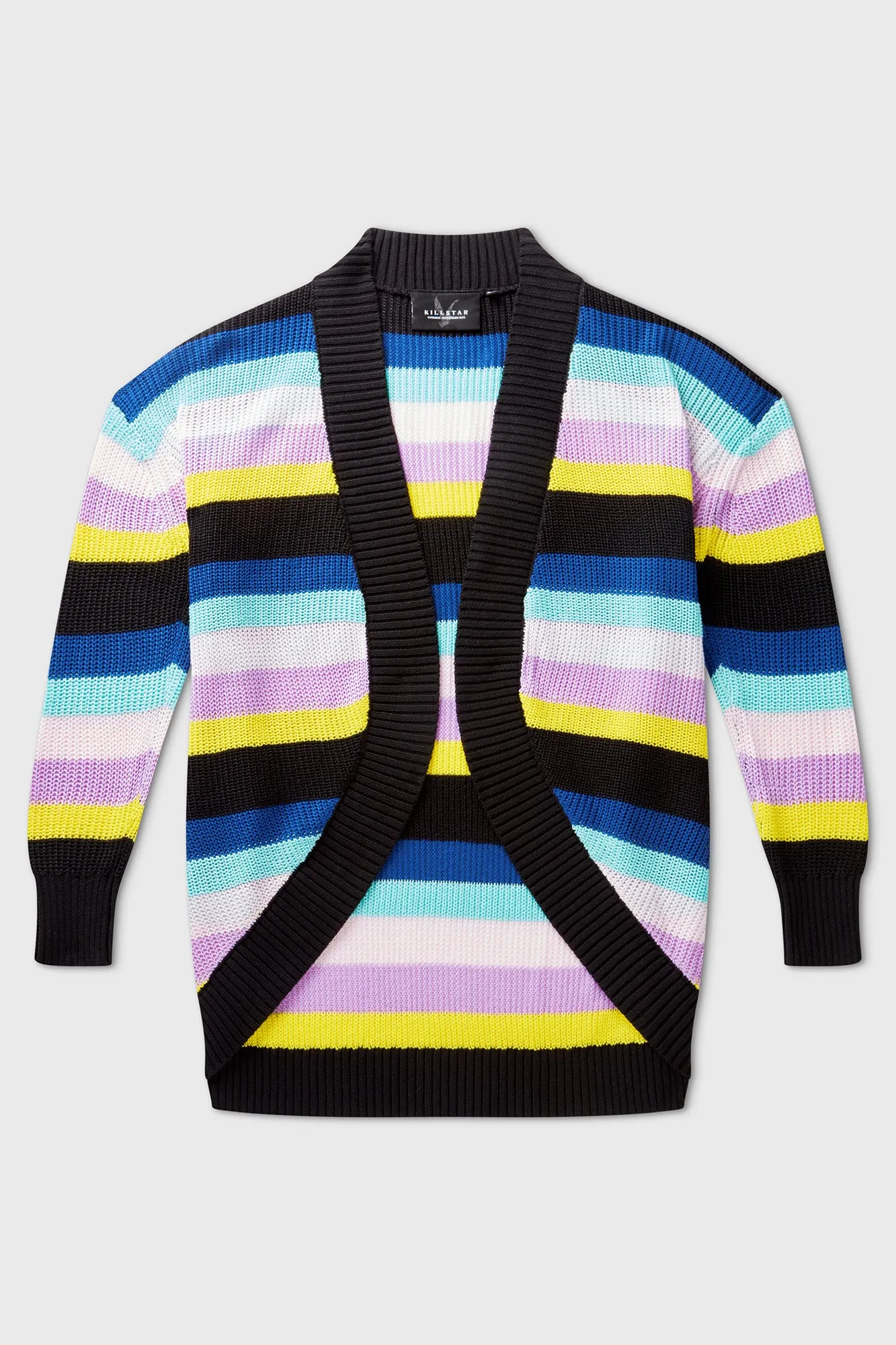 Neon Rainbow Cardigan [PLUS]