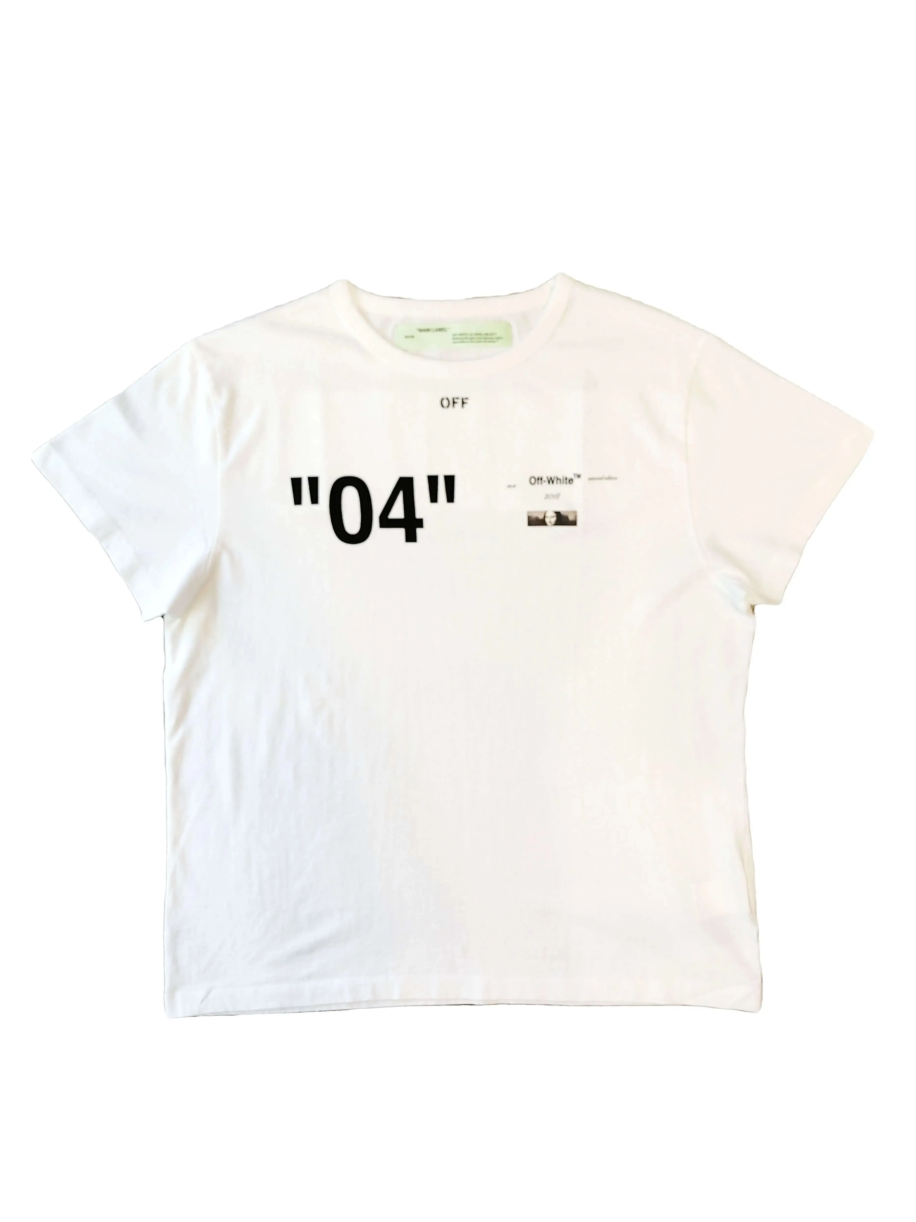 Off-White 04 Mona Lisa T-Shirt White L