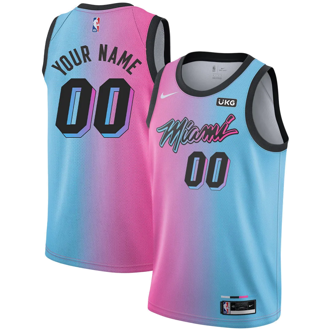 Personalized Nike Miami HEAT ViceVersa Youth Swingman Jersey