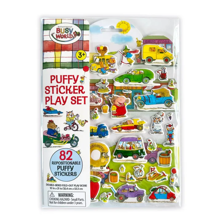 Puffy Sticker Play Set - Richard Scarry's Busy World