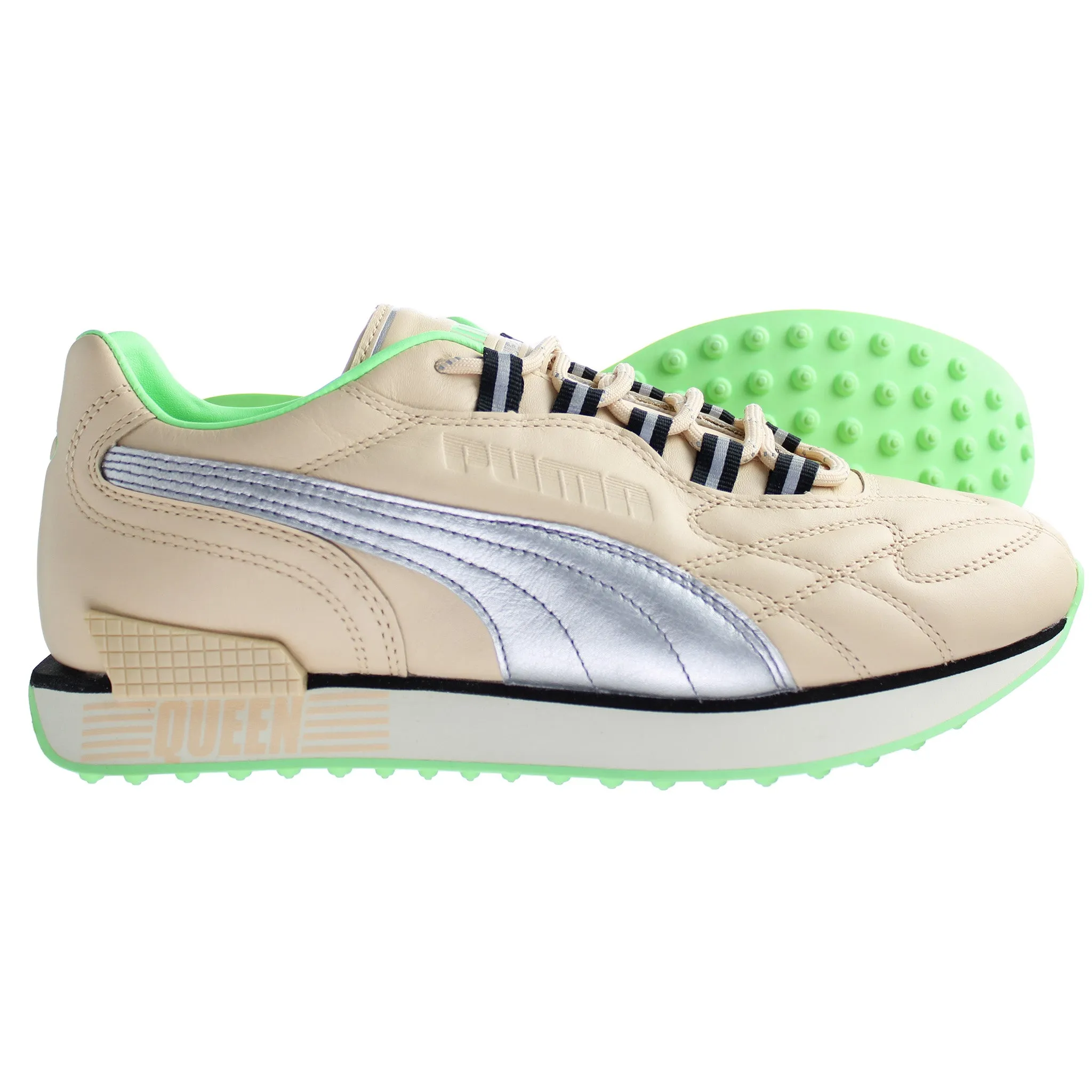 Puma Mile Rider Queen Womens Beige Trainers