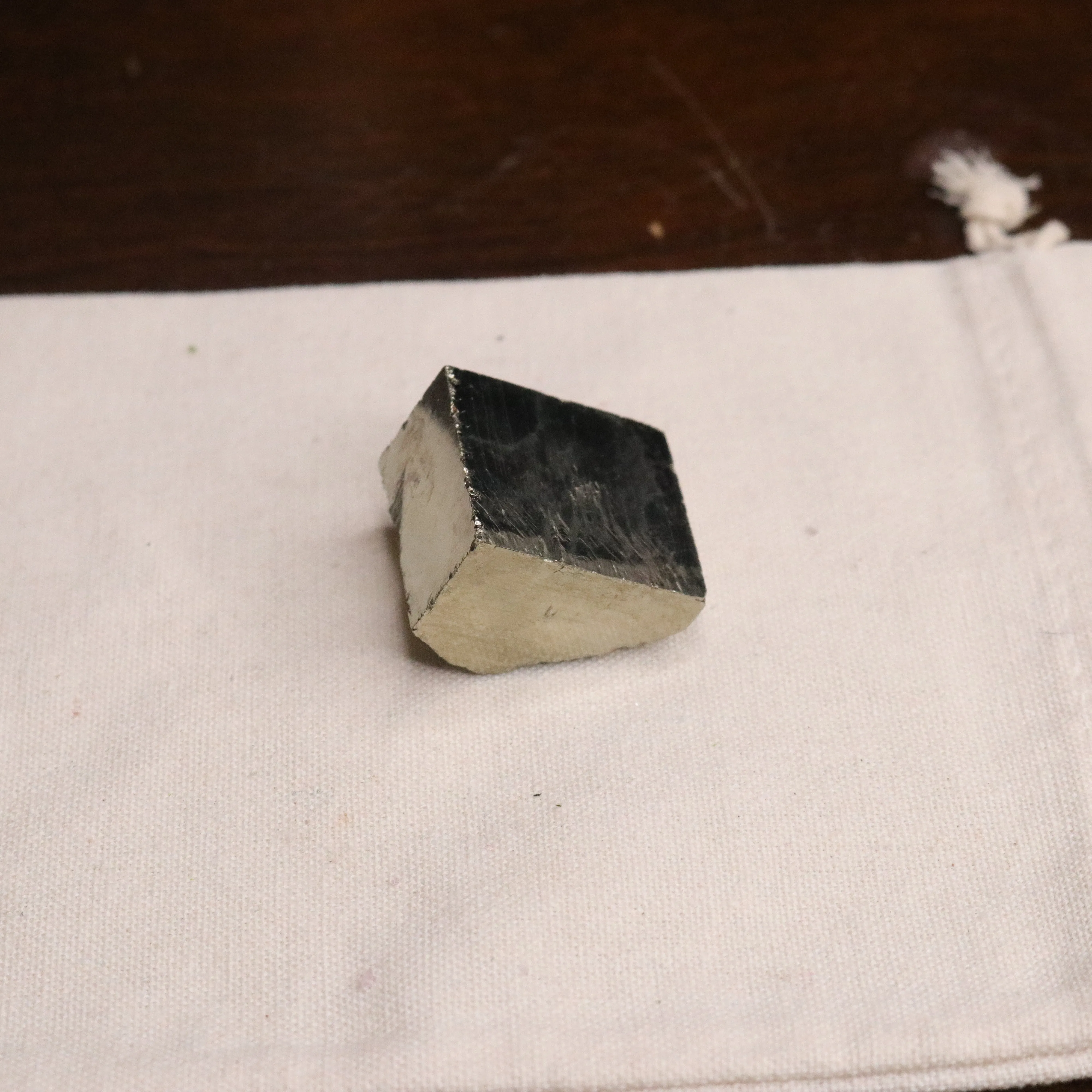 Pyrite Cube from Peru ~ Reflective and Grounding ~ EMF Balancer