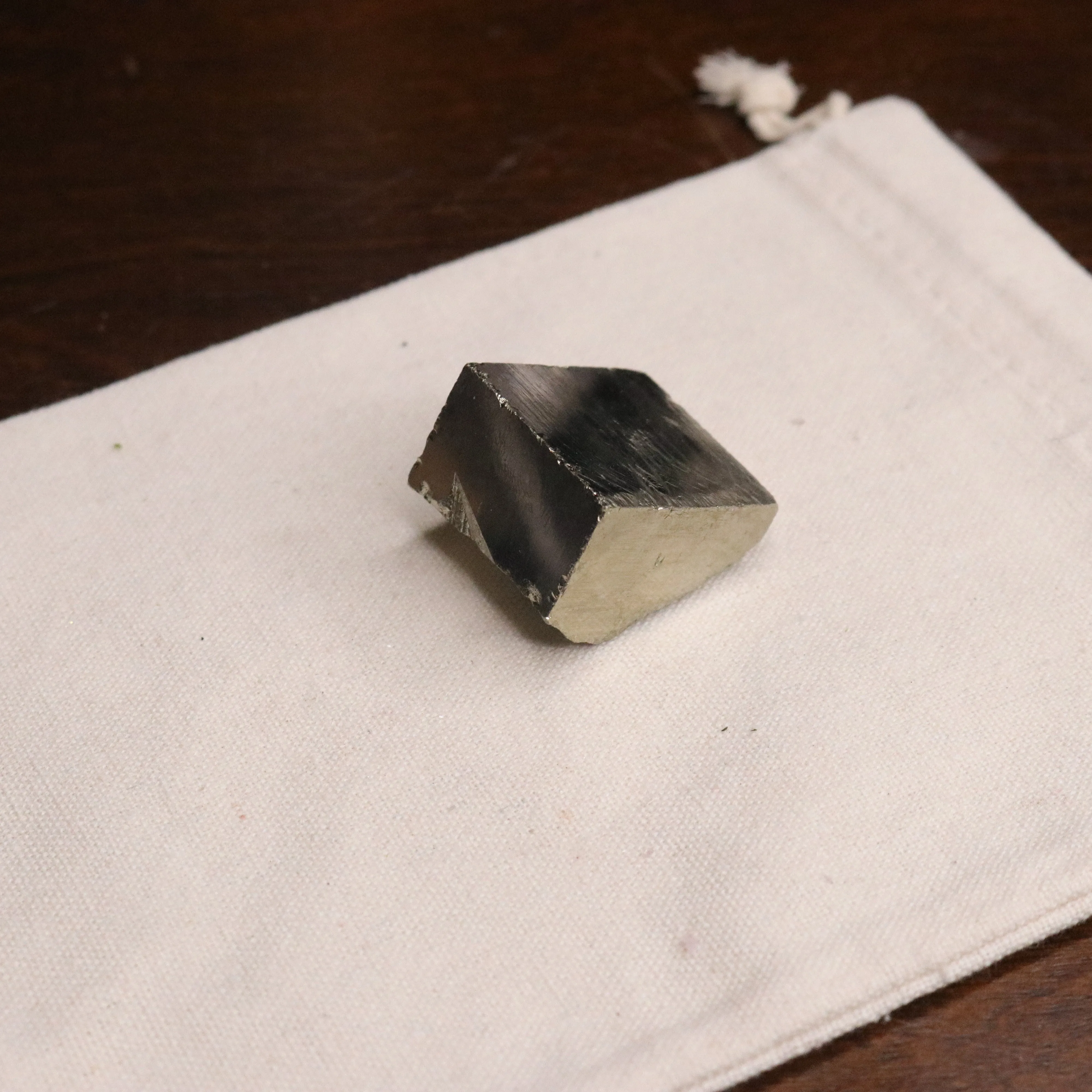 Pyrite Cube from Peru ~ Reflective and Grounding ~ EMF Balancer