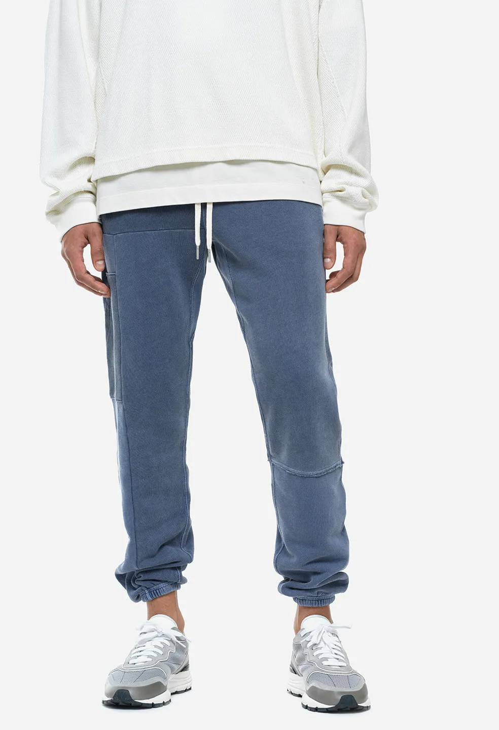 Reconstructed LA Sweatpants / Washed Navy