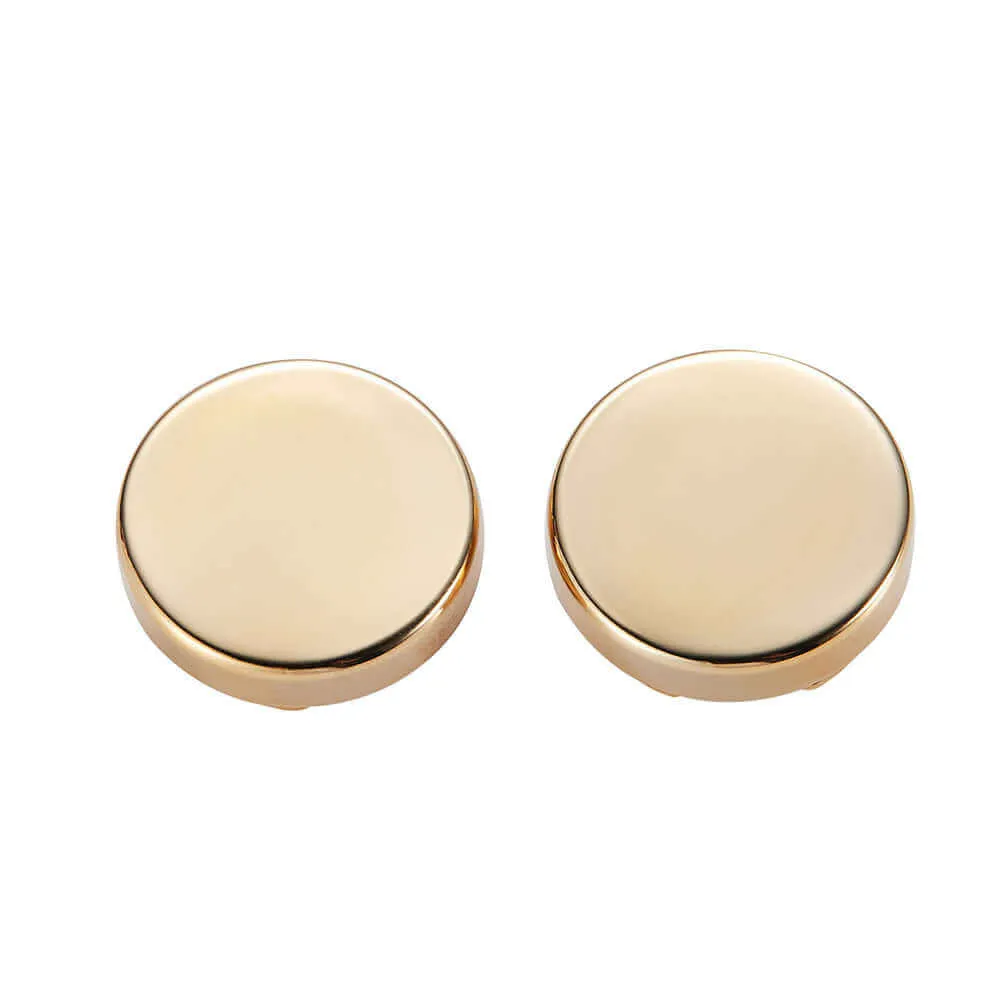 Round Cuff Buttons for  Shirt Covers Men's Formal Buttons