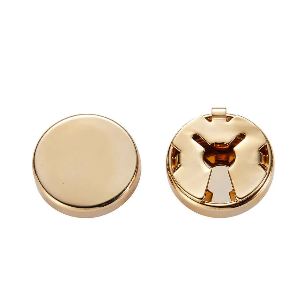 Round Cuff Buttons for  Shirt Covers Men's Formal Buttons