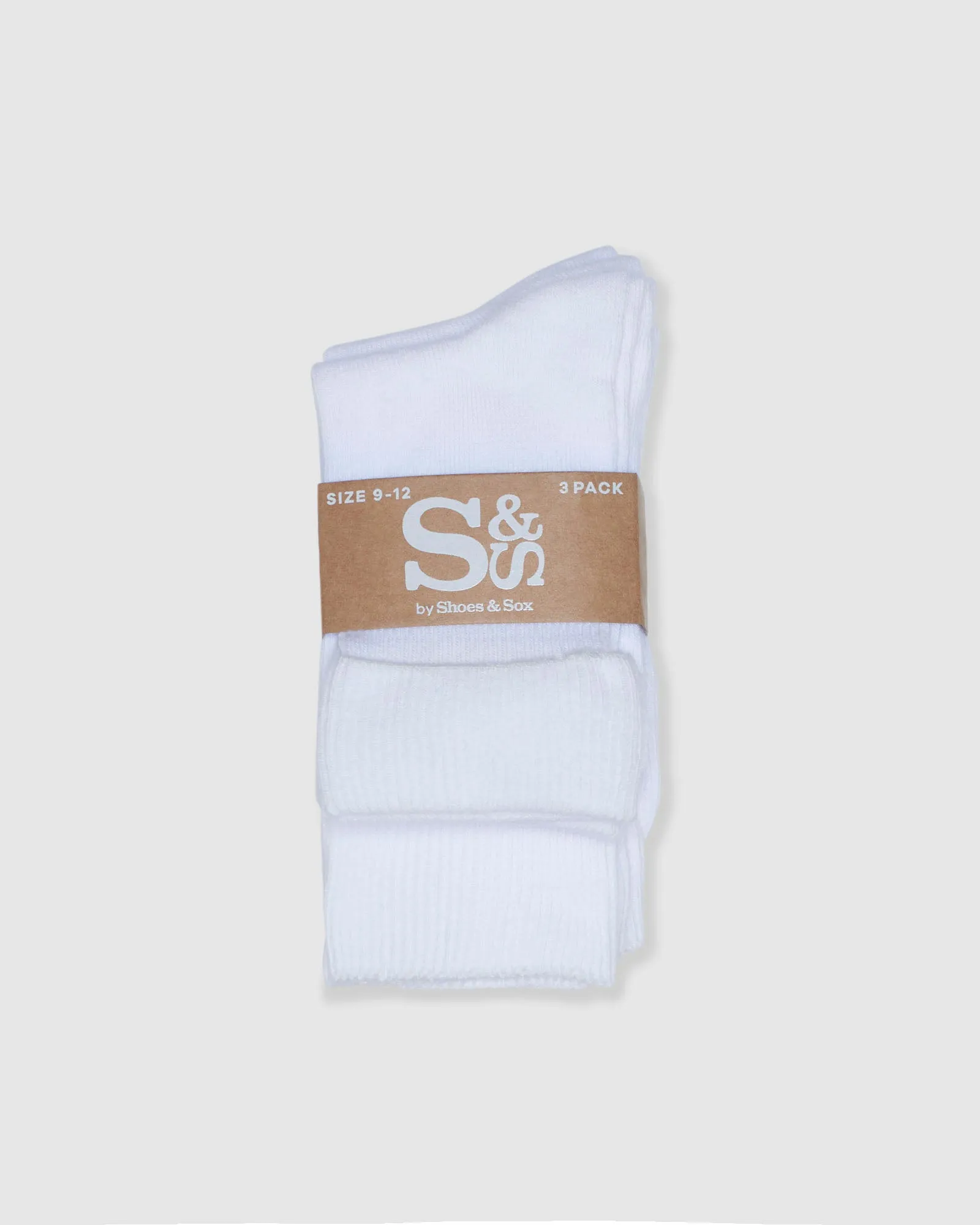 School Turnover 3 Pack White