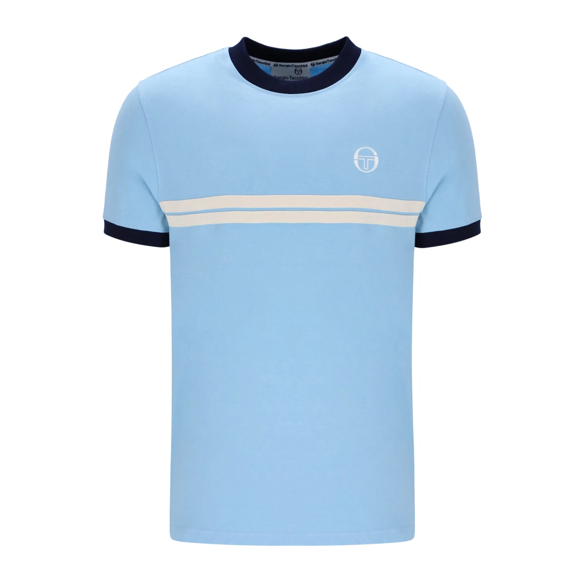 Sergio Tacchini Supermac T-Shirt Sky/Navy