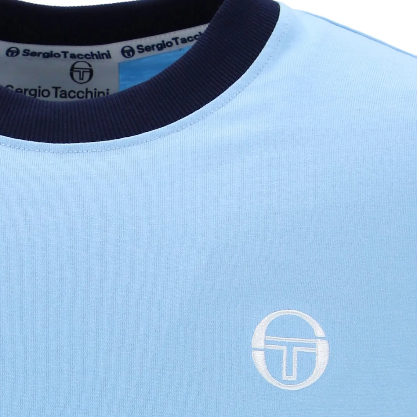 Sergio Tacchini Supermac T-Shirt Sky/Navy