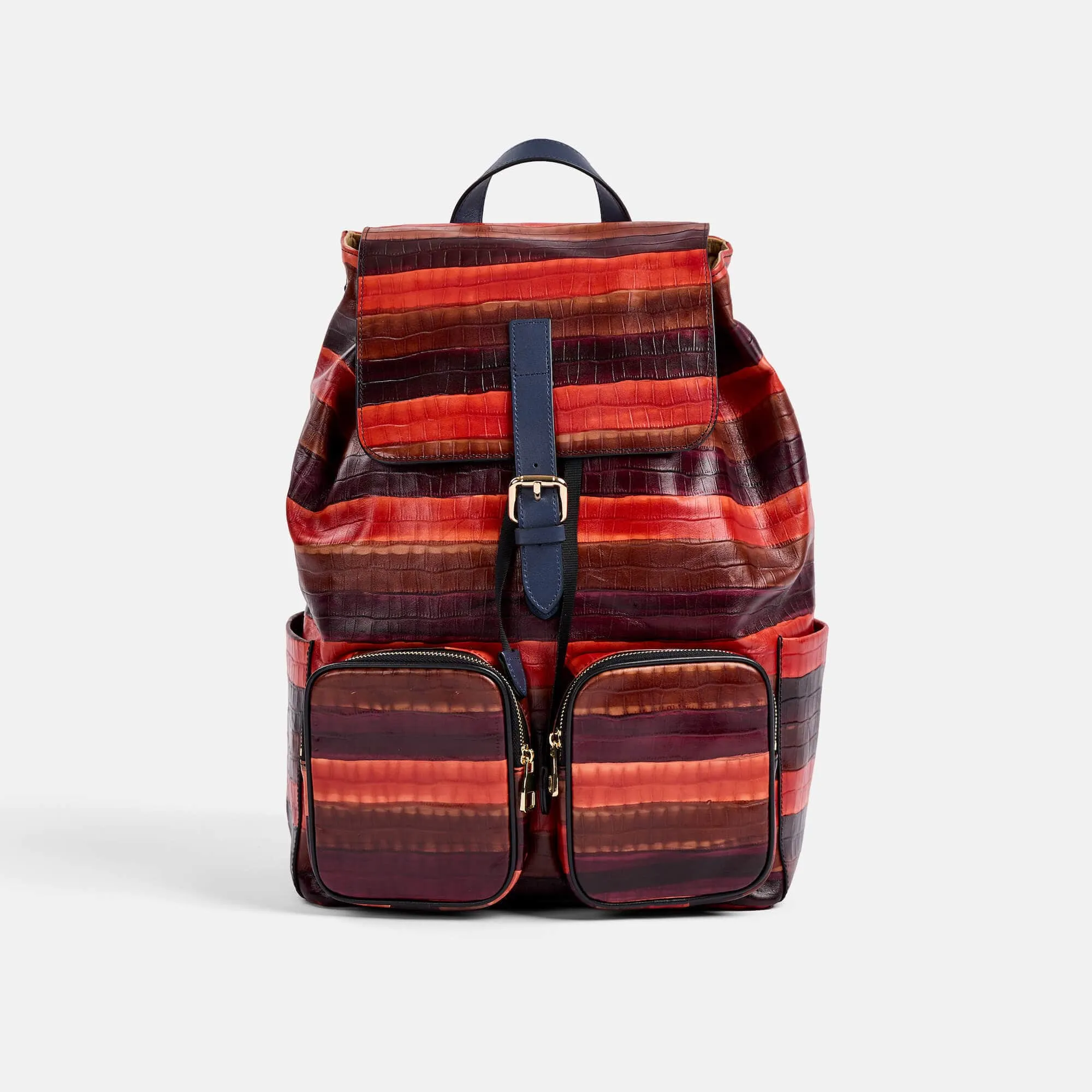 SOHO Badlands Leather Backpack