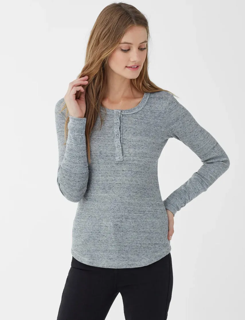 Splendid LA ‘Thermal Long Sleeve Henley’