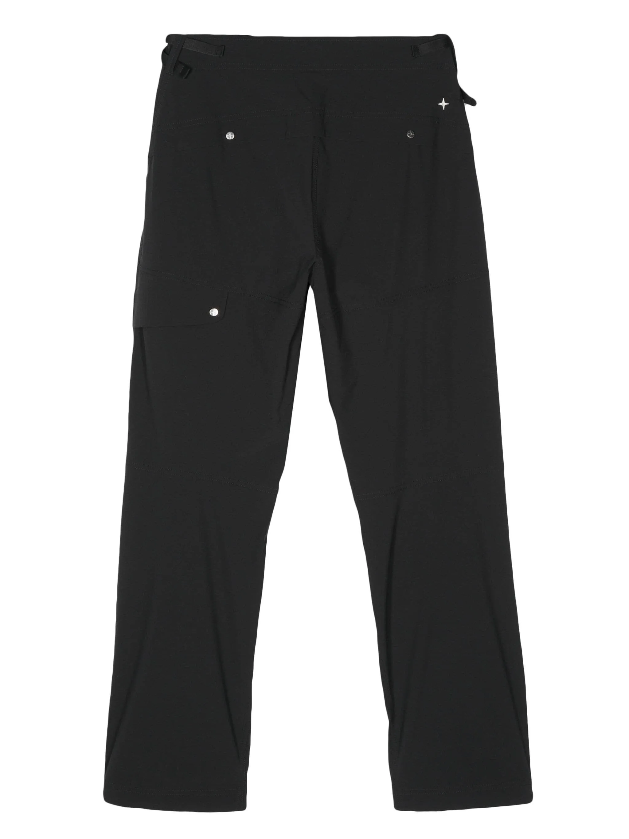 STELLINA TECHNICAL-JERSEY BELTED WAIST TROUSERS