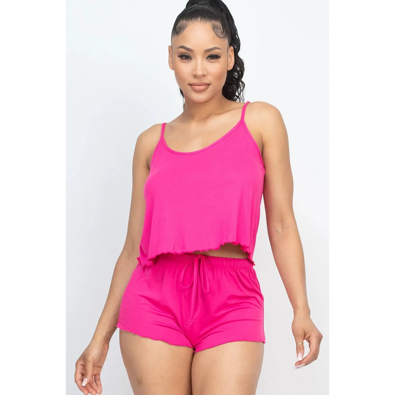 Sweet Dream Collection - Cami Top & Shorts Set