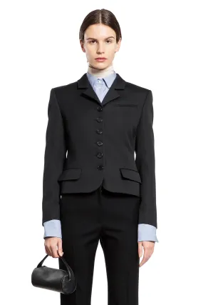 THE ROW WOMAN BLACK BLAZERS