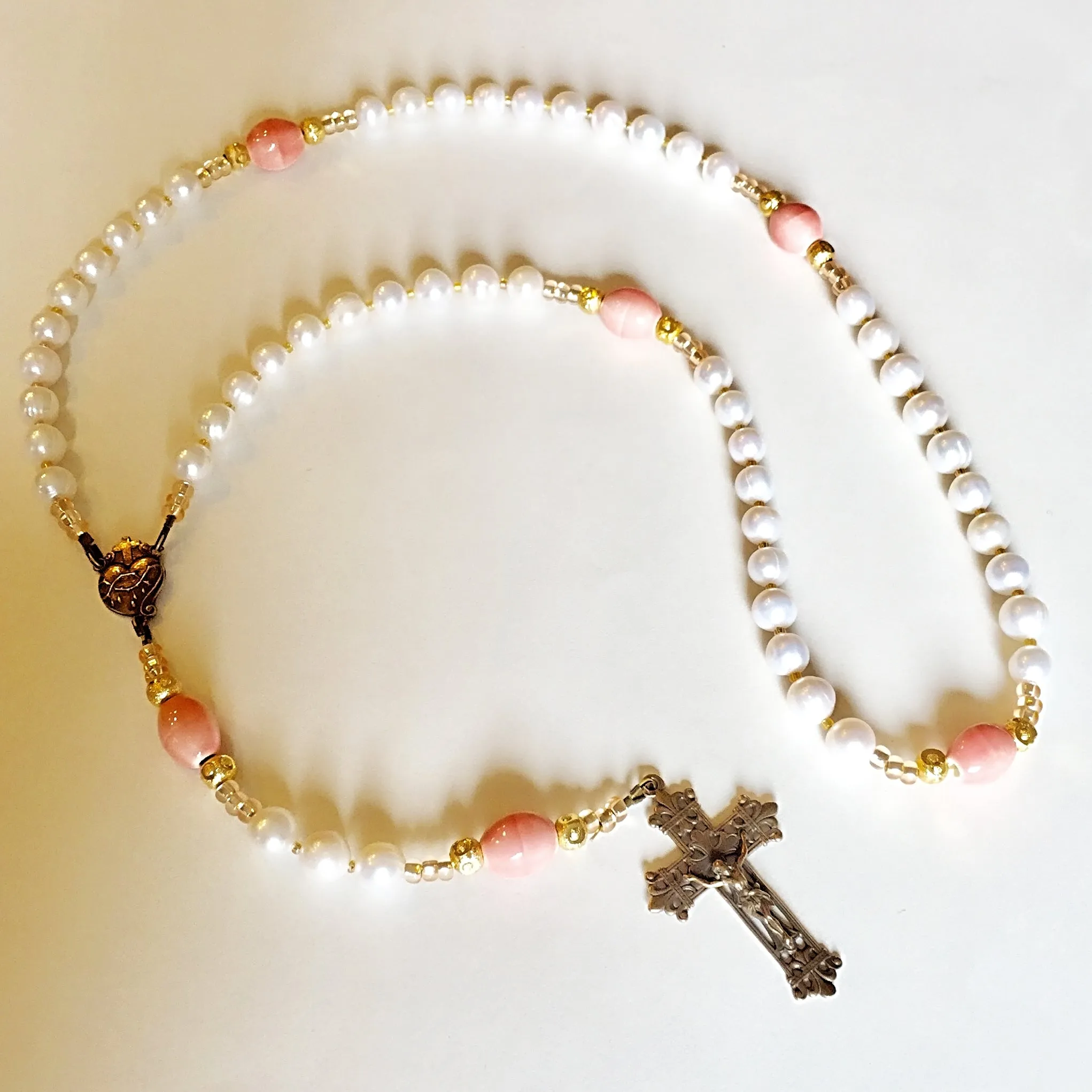 Upon His Palms Womens Rosary