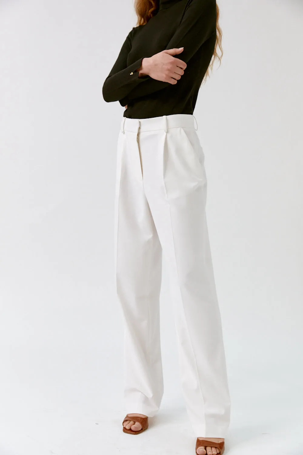 Vanina Pant | White