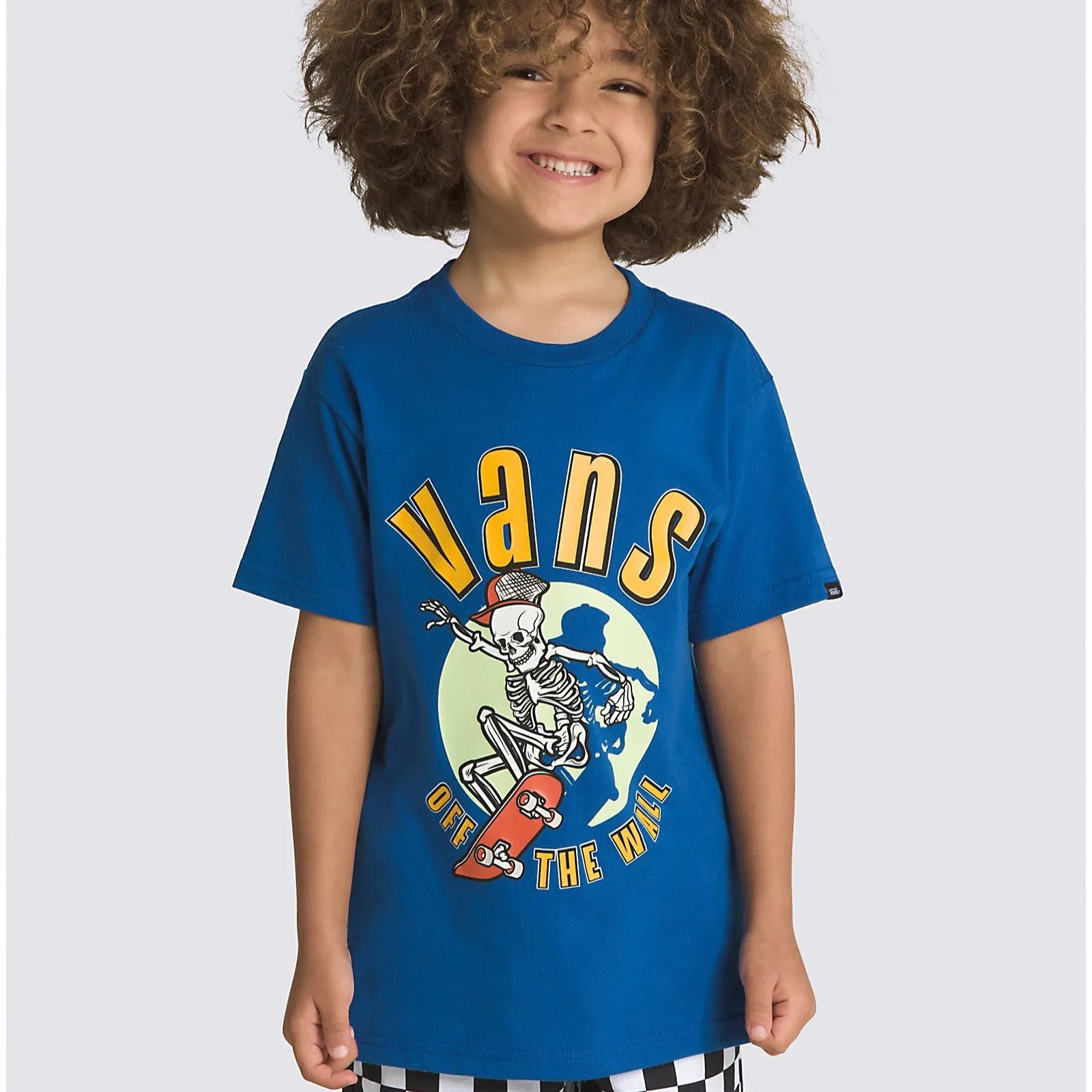 VANS Little Kids Spotlight Skeleton T-Shirt