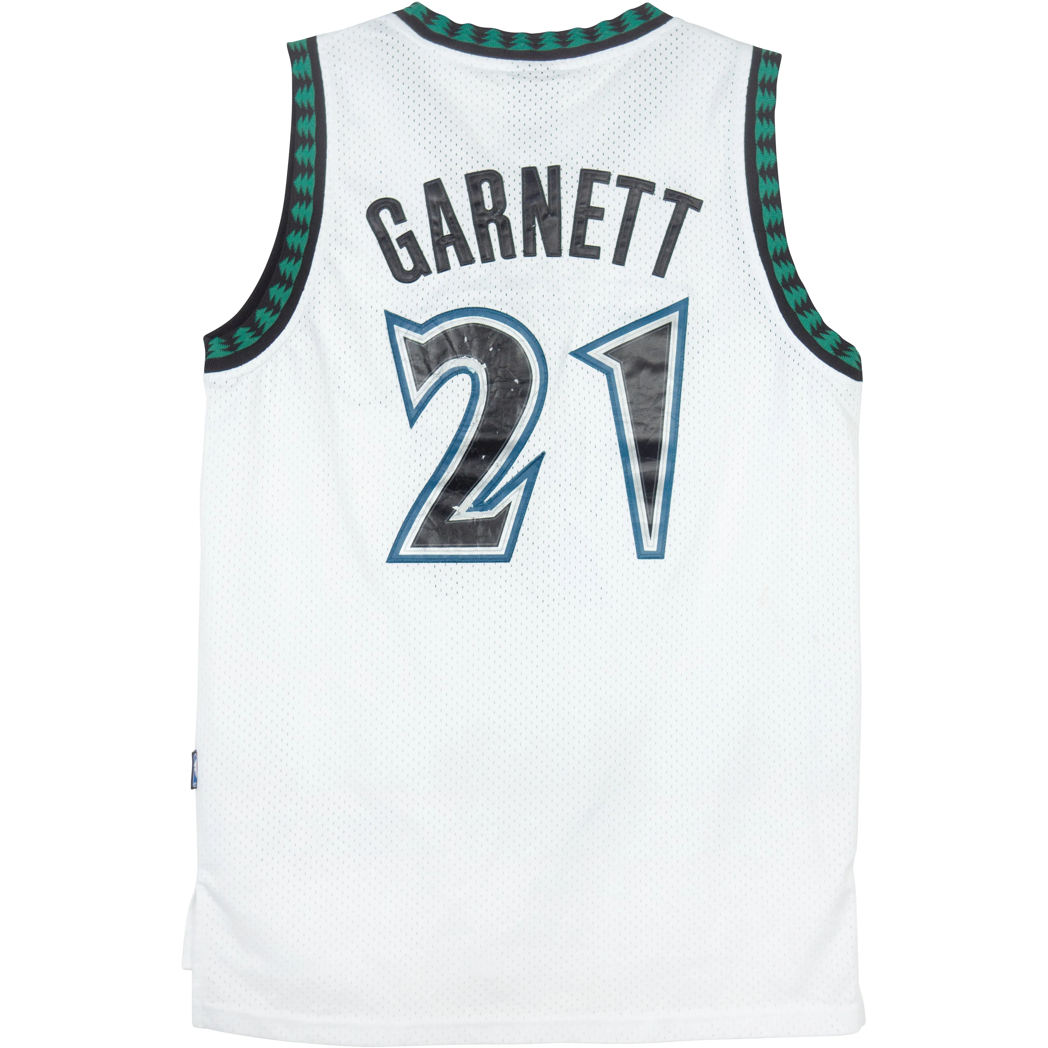 VINTAGE GARNETT TIMBERWOLVES NBA JERSEY