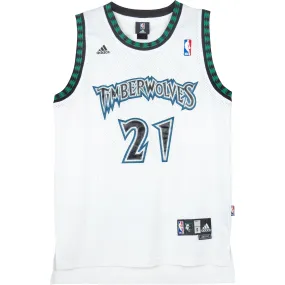 VINTAGE GARNETT TIMBERWOLVES NBA JERSEY