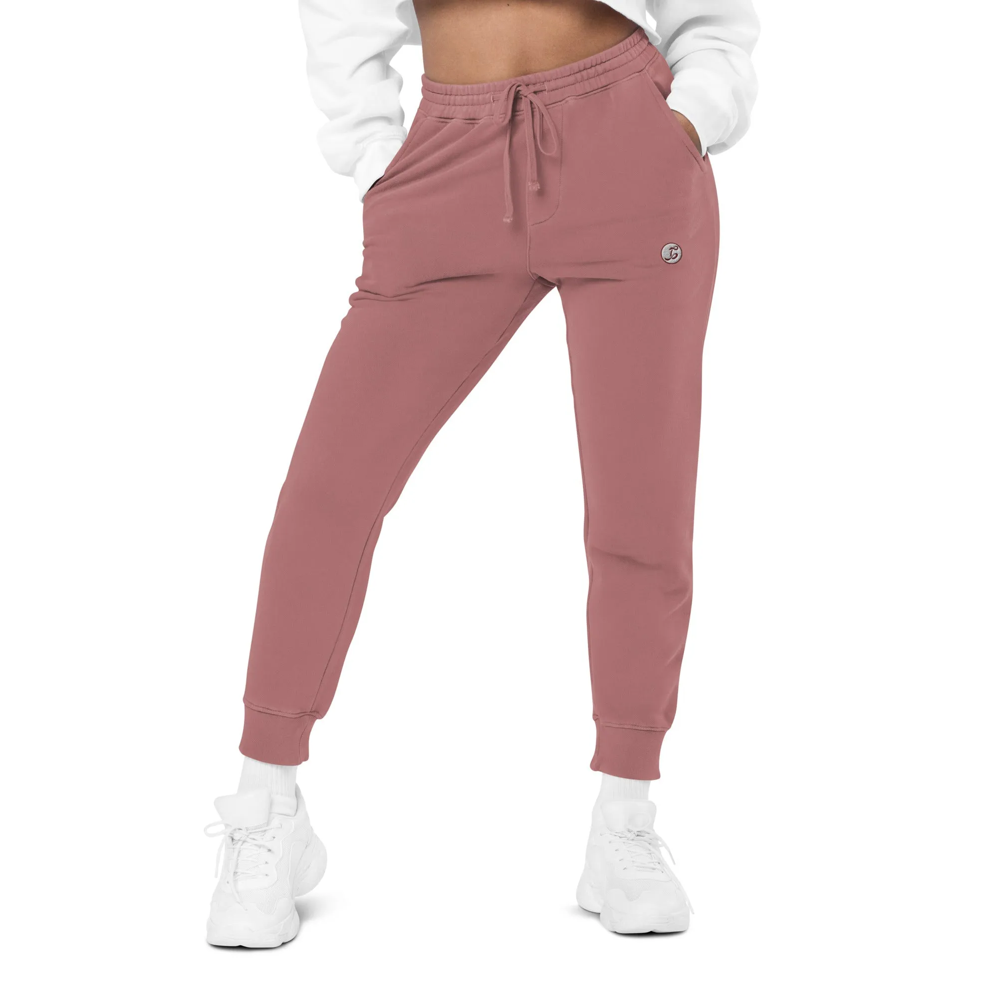 Vintage Vibes Joggers – Dusty Rose