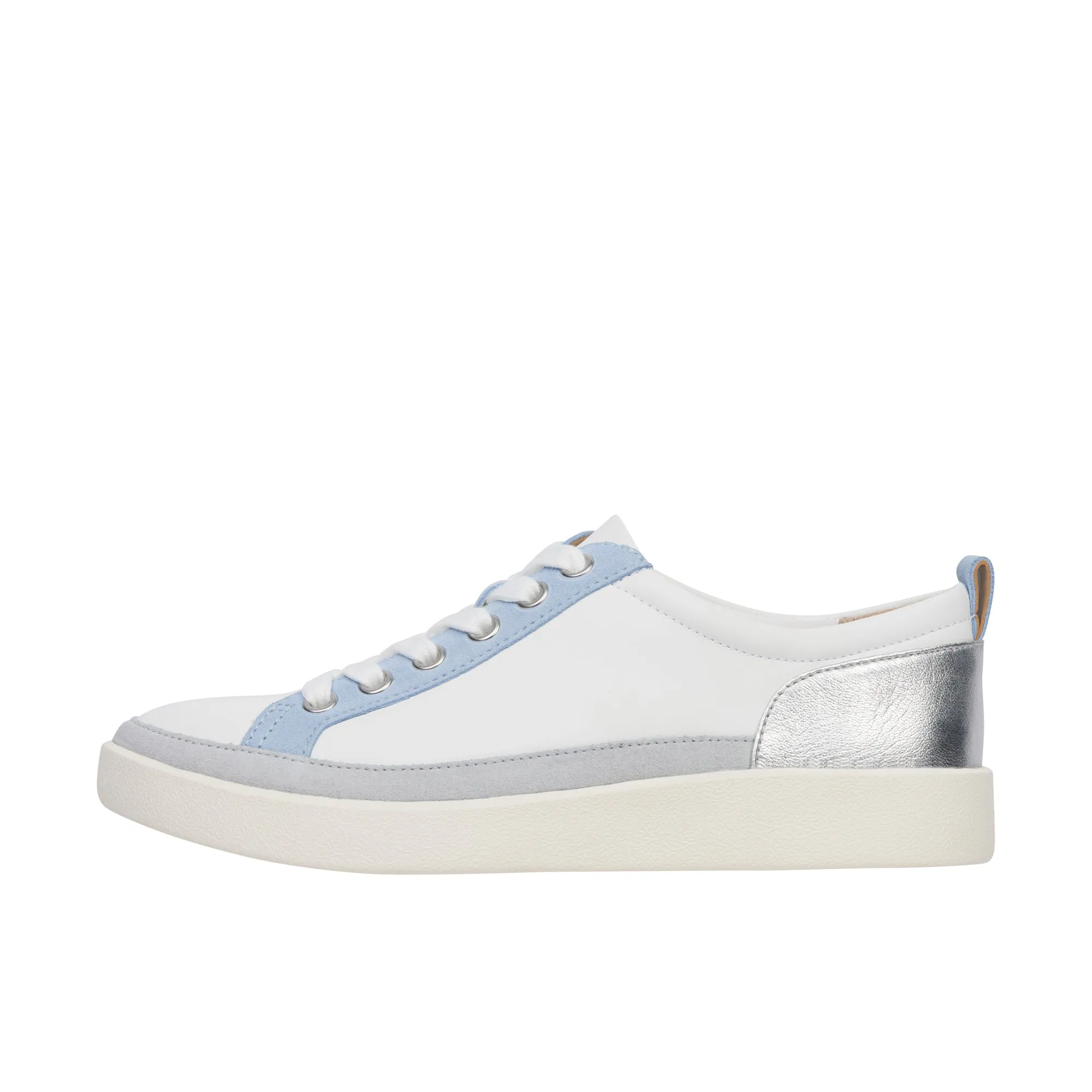 Vionic Womens Winny Sneaker White Silver