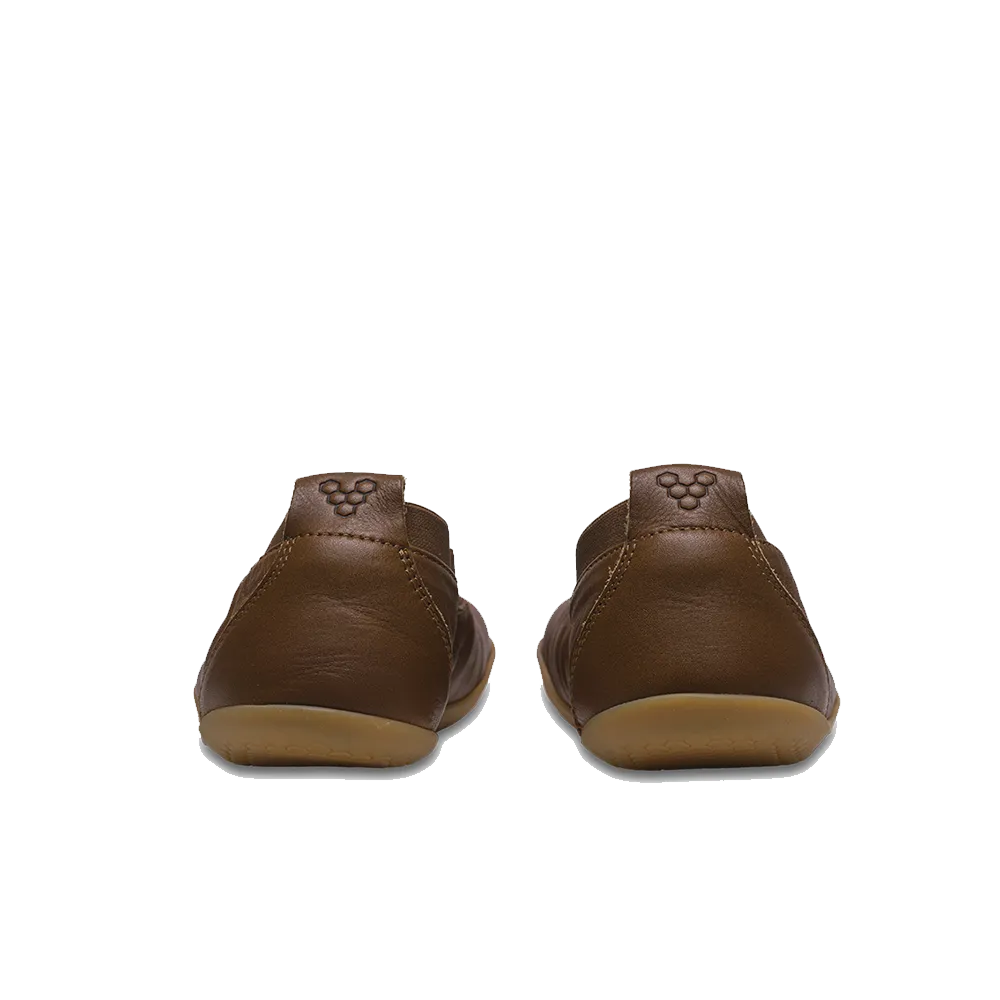 Vivobarefoot Opanka Ballerina Womens Tan