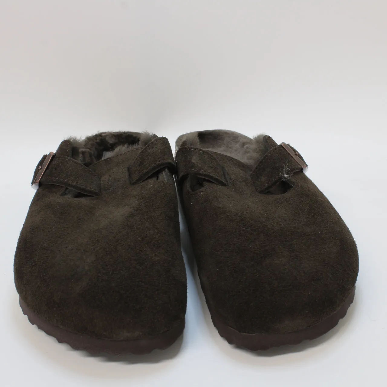 Womens Birkenstock Boston Shearling Mocca