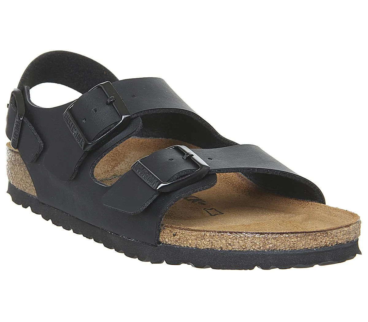 Womens Birkenstock Milano Sandal Black