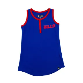 Youth Girls New Era Bills Royal Blue Tank Top