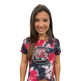 ZZ Block C Tie Dye Crop Tee